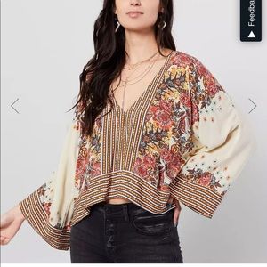 Free People “Mix N Match” Blouse